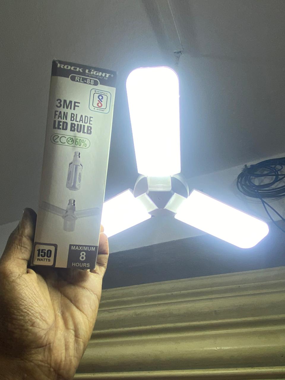 3MF FAN BLADE LED BULB