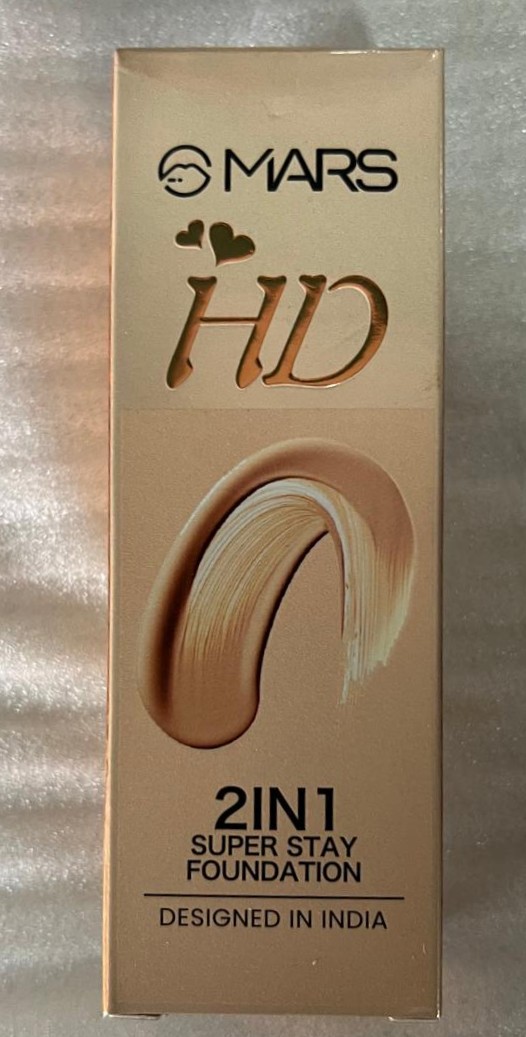 MARS HD 2 IN 1 SUPER STAY FOUNDATION