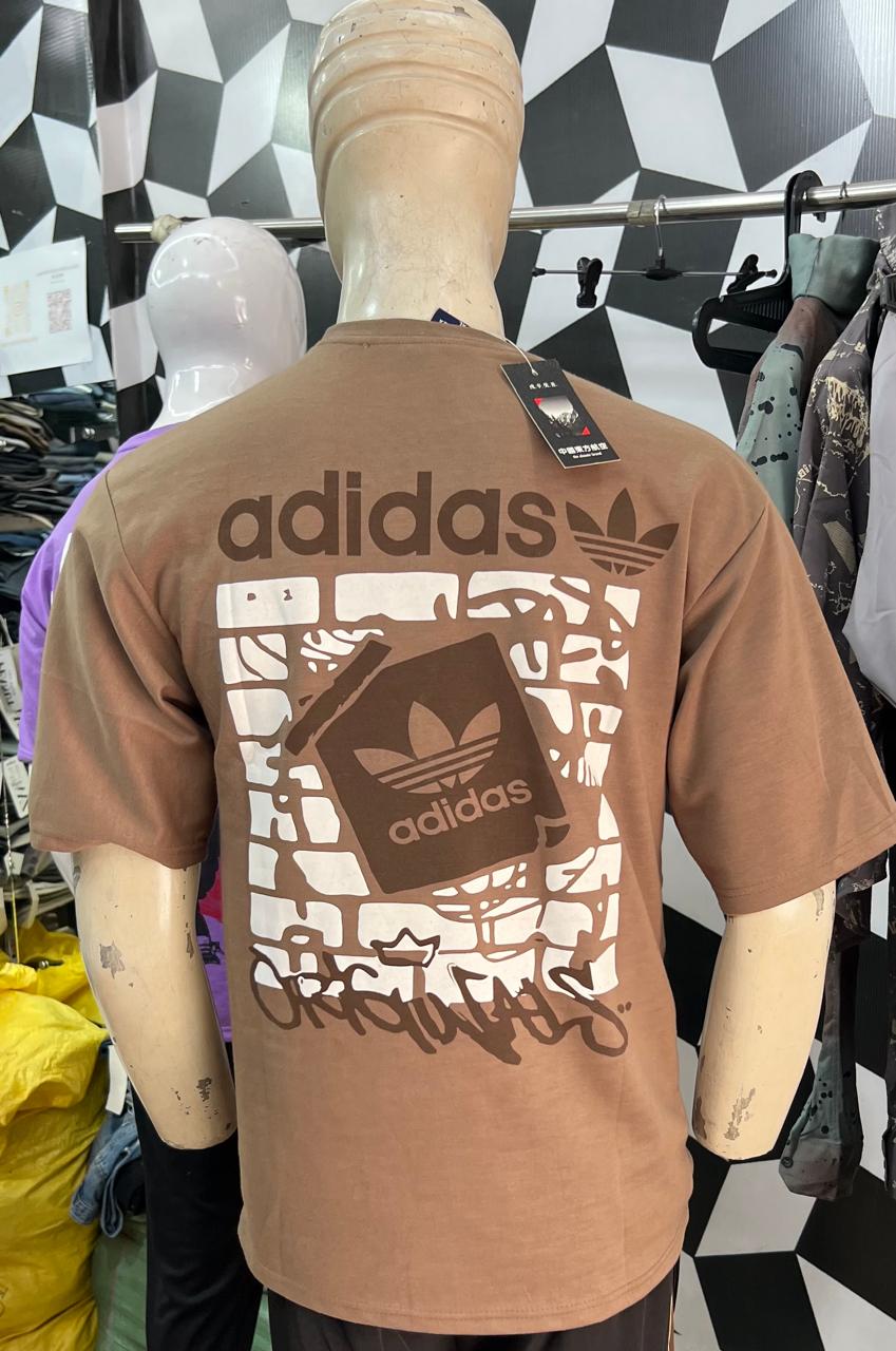 Down shoulder T-shirt