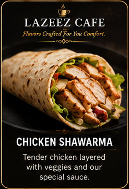 CHICKEN SHAWARMA