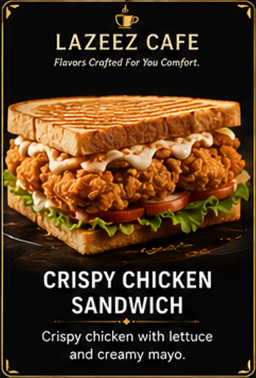 CRISPY CHICKEN SANDWICH