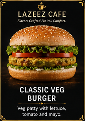 CLASSIC VEG BURGER