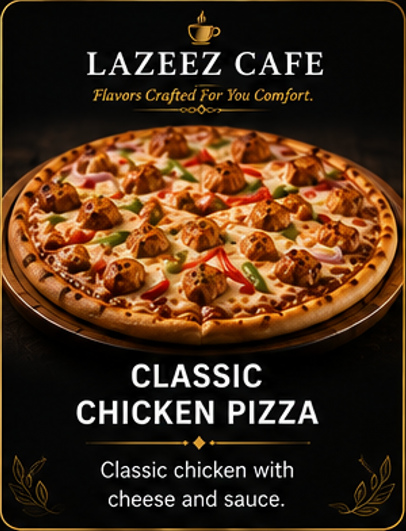 CLASSIC CHICKEN PIZZA