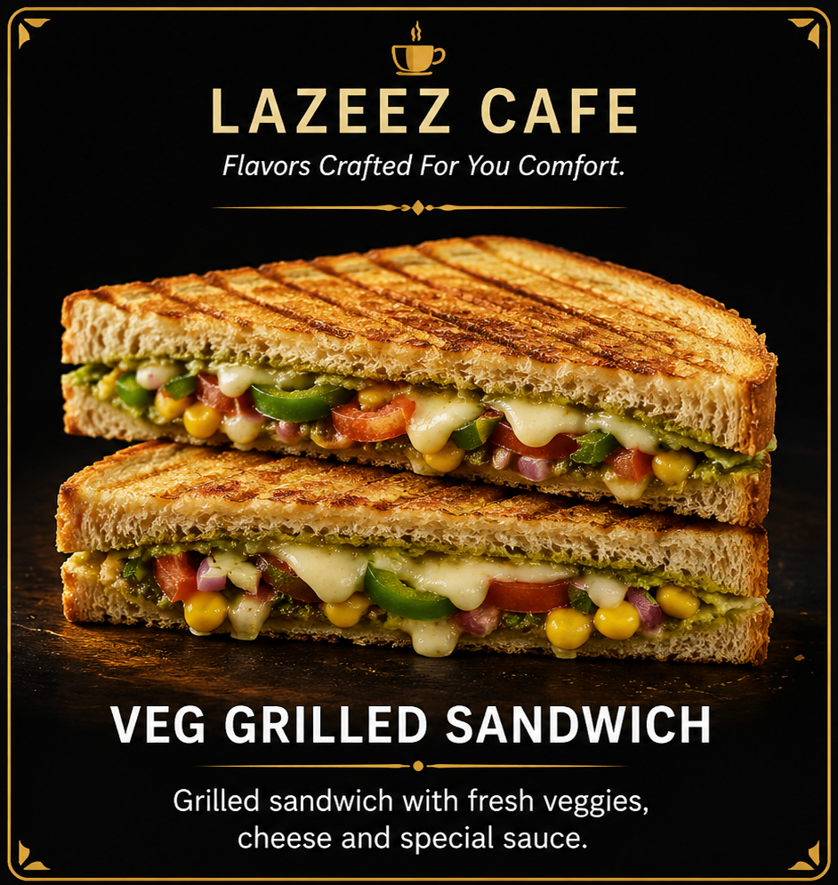 VEG GRILLED SANDWICH
