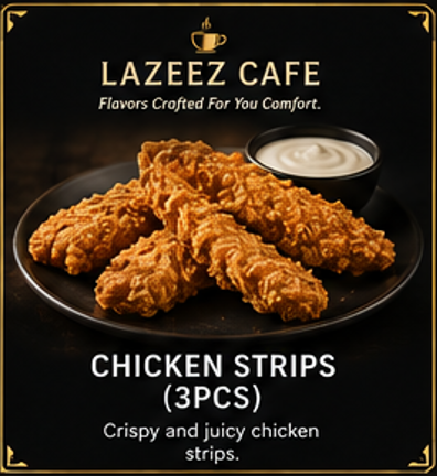 CHICKEN STRIPS (3 PCS)