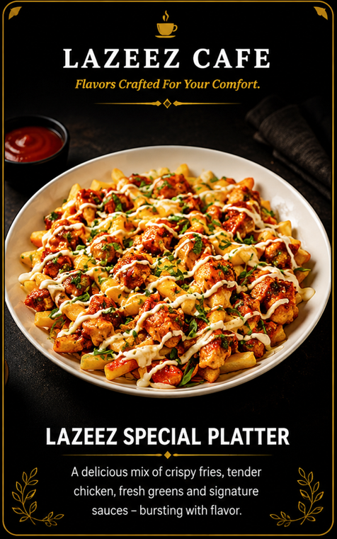 LAZEEZ SPECIAL PLATTER