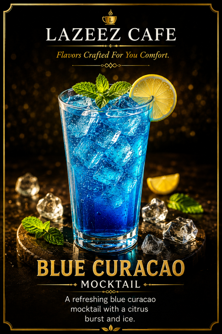 BLUE CURACAO MOCKTAIL