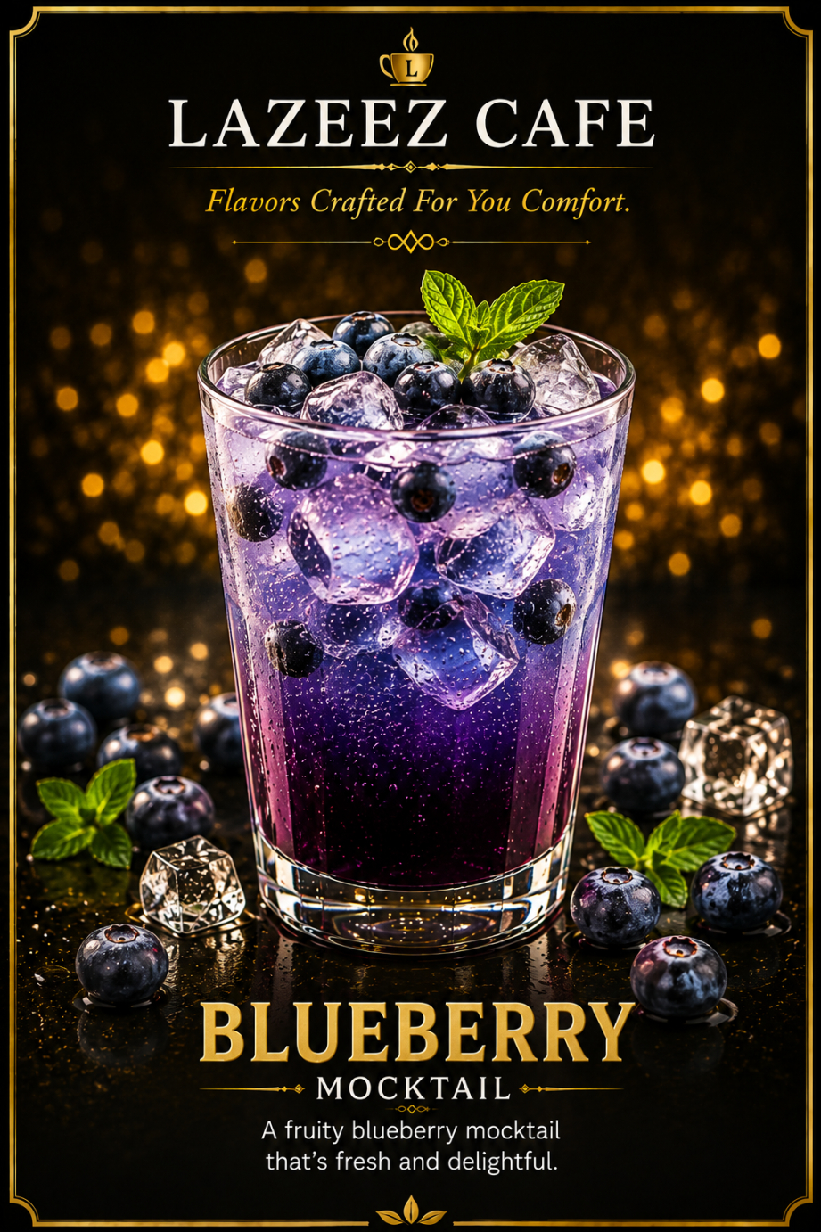 BLUEBERRY MOCKTAIL