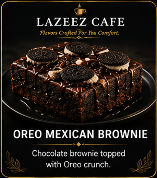 OREO MEXICAN BROWNIE