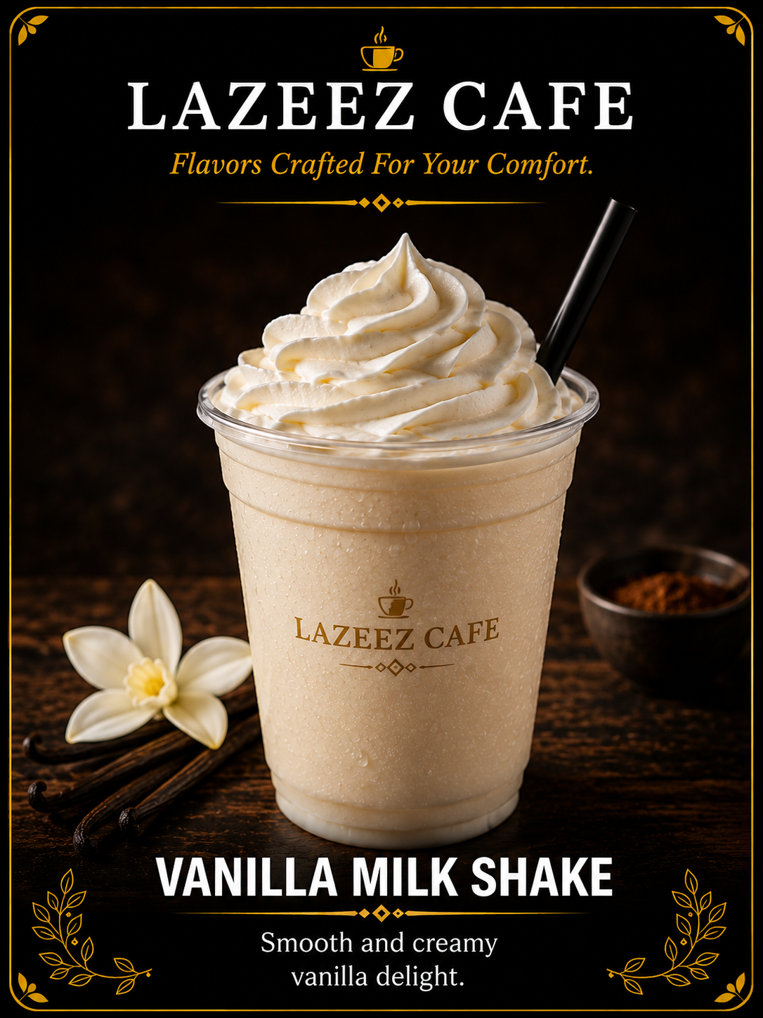 VANILLA MILK SHAKE