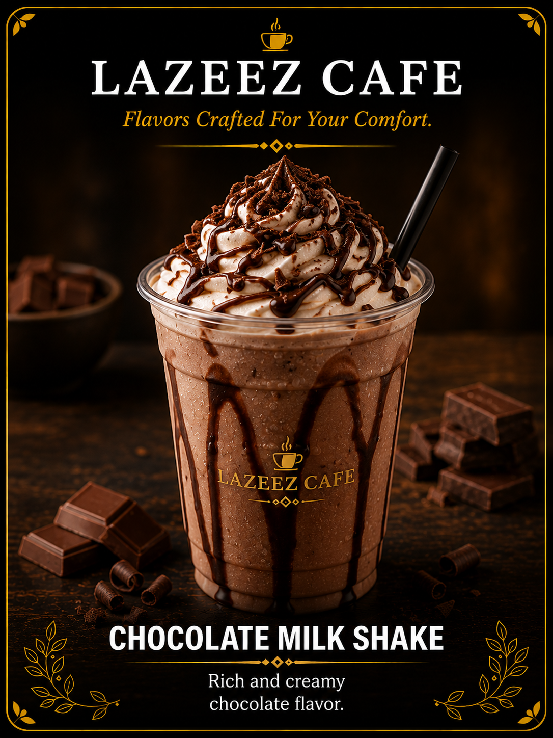 CHOCOLATE MILK SHAKE
