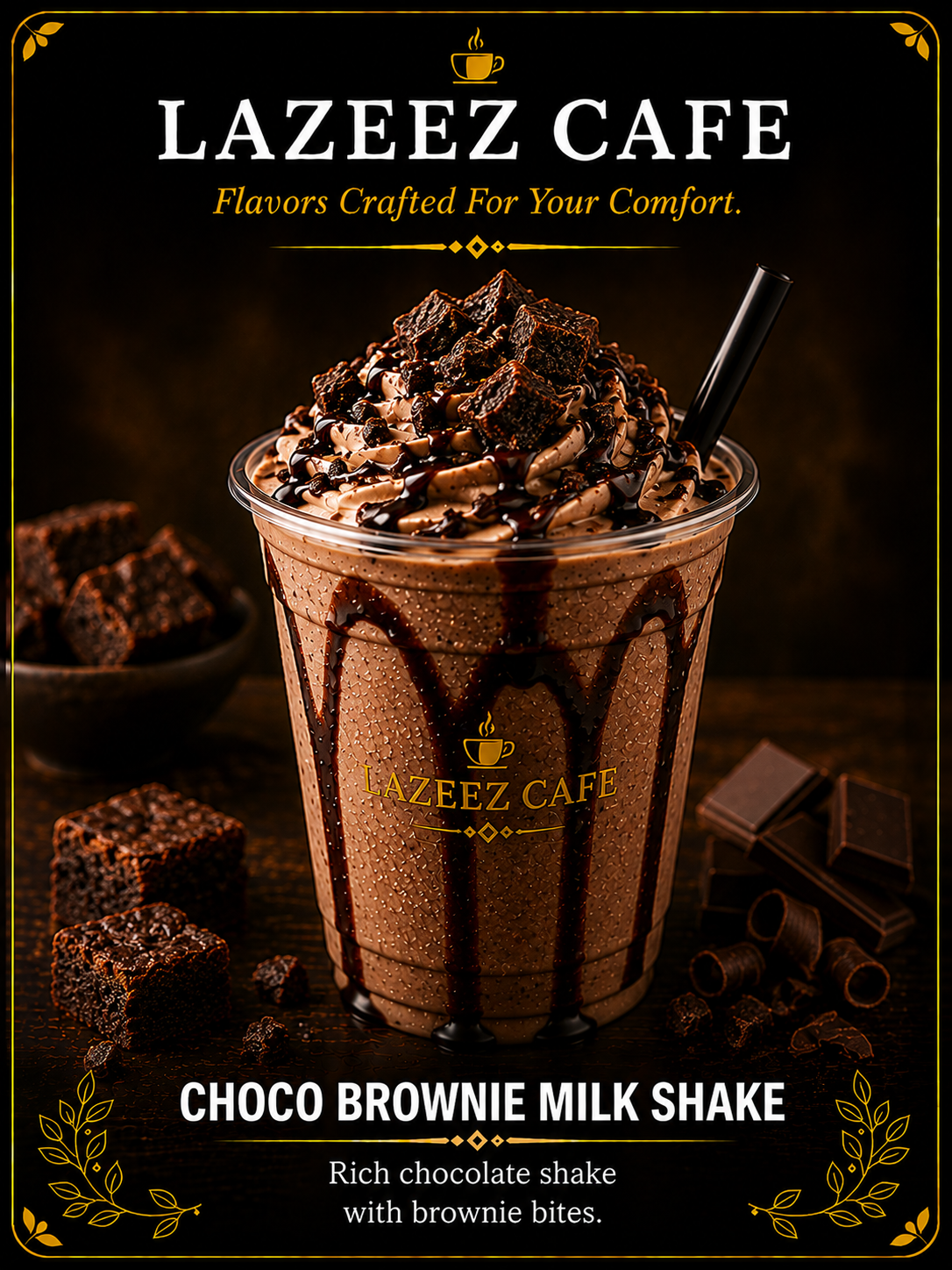 CHOCO BROWNIE MILK SHAKE