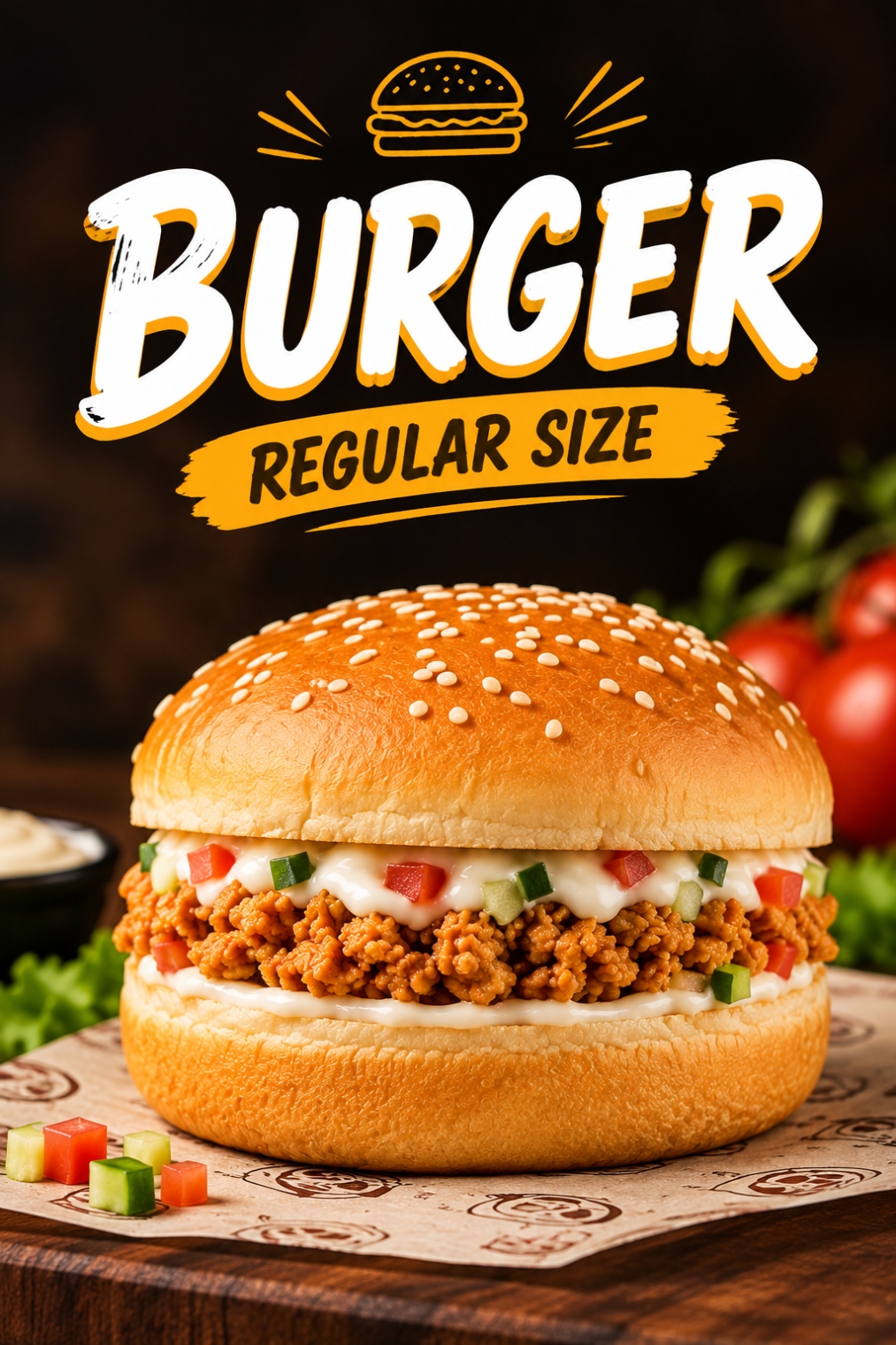 CHICKEN BURGER (Regular)