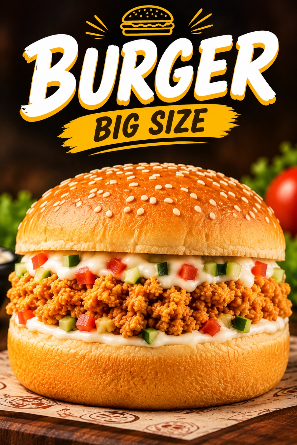 CHICKEN BURGER (Big)