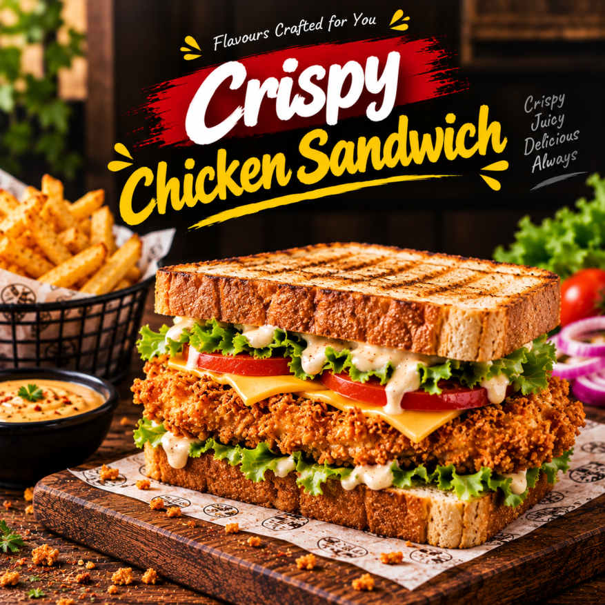 CRISPY CHICKEN SANDWICH