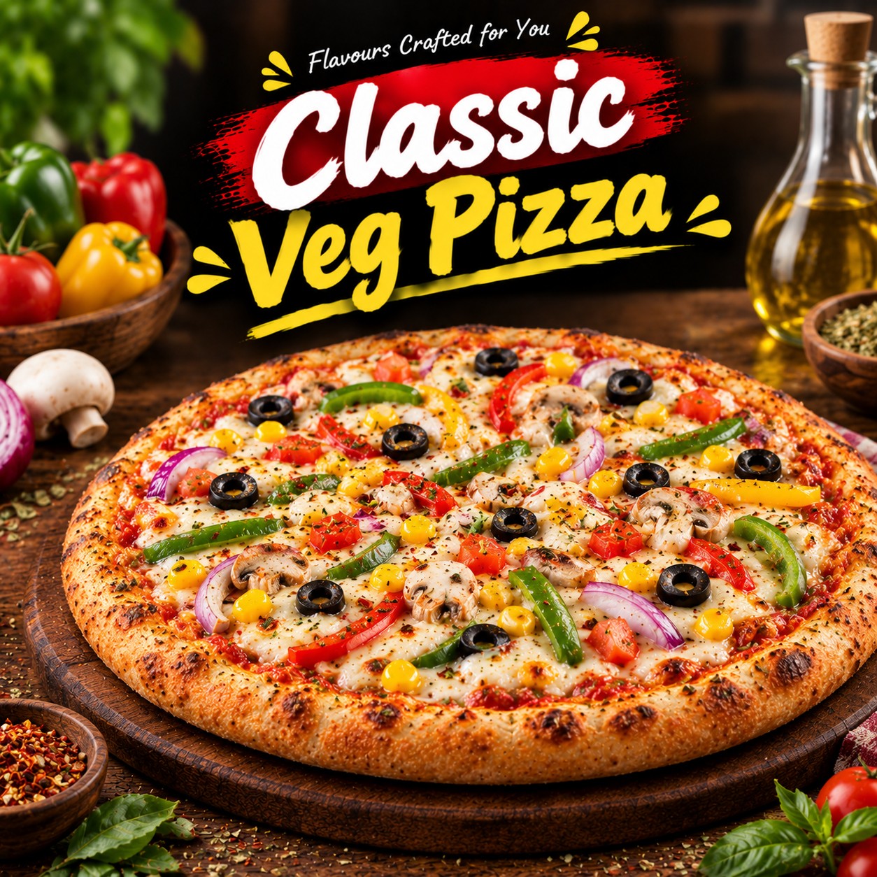 CLASSIC VEG PIZZA
