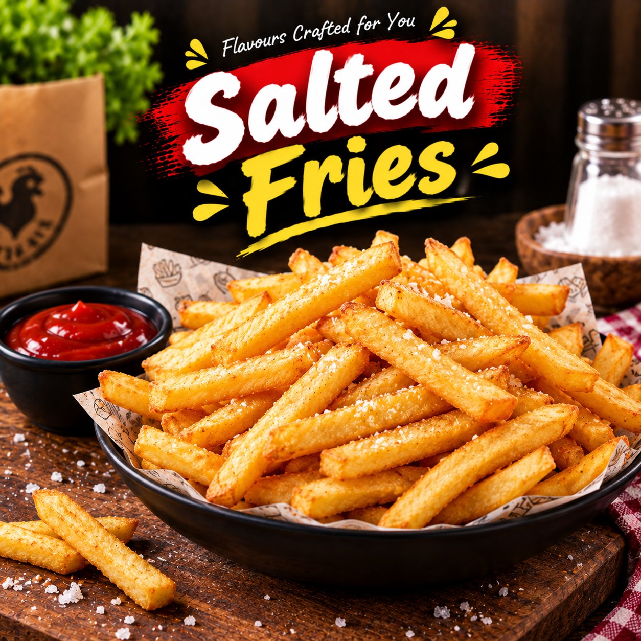 SALTED FRIES