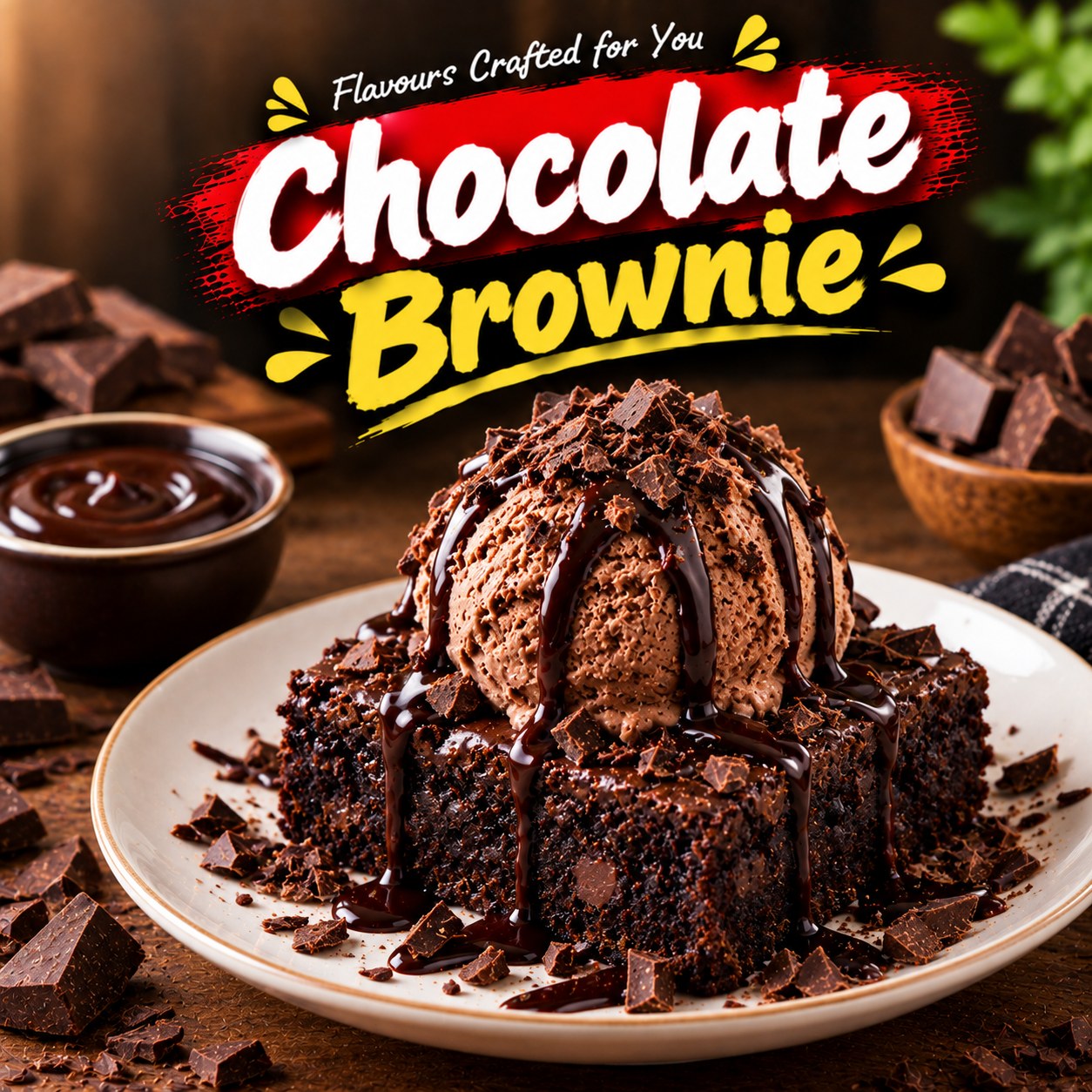 CHOCOLATE BROWNIE