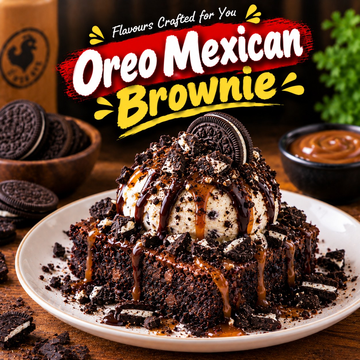 OREO MEXICAN BROWNIE