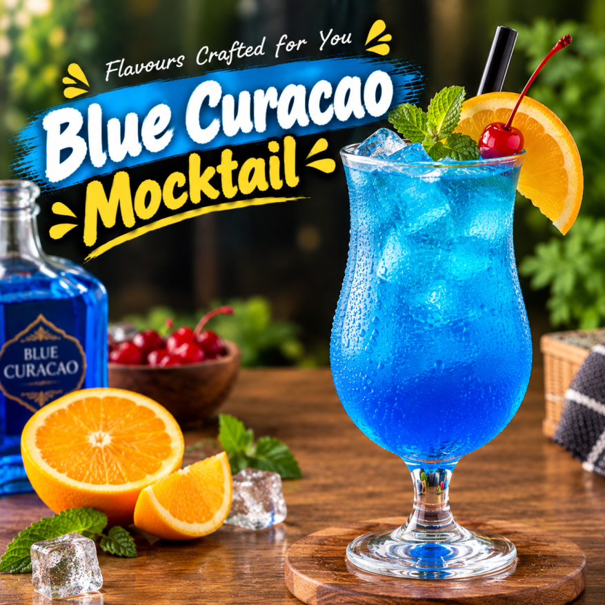 BLUE CURACAO (MOCKTAIL DRINK)
