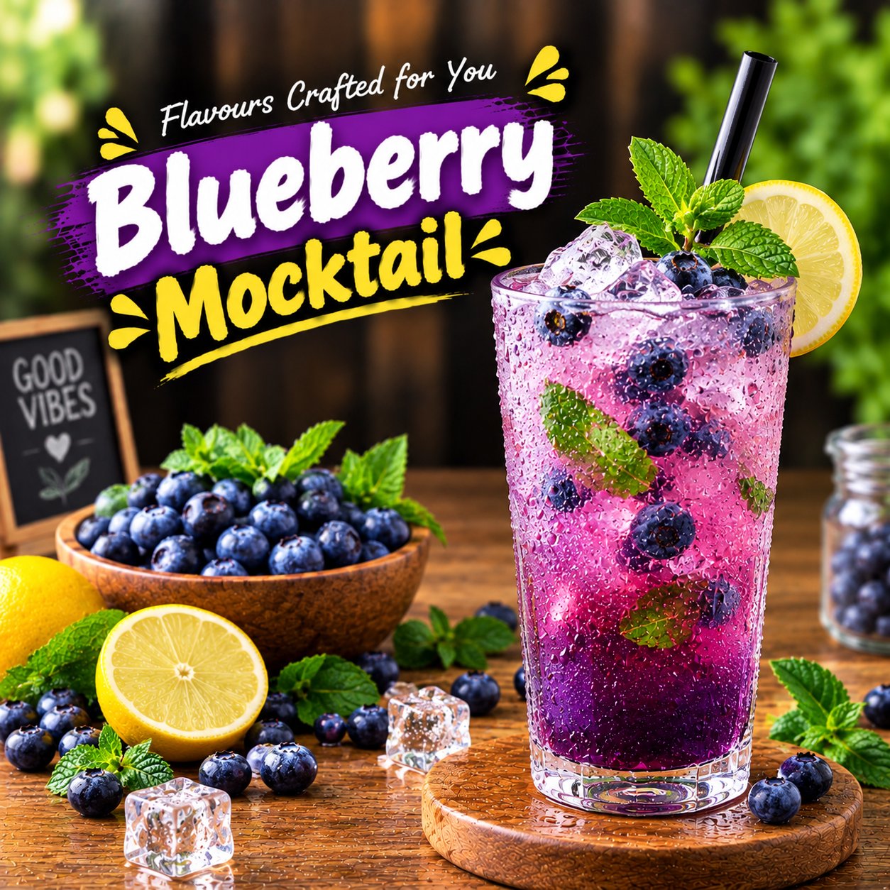 BLUEBERRY (MOCKTAIL DRINK)