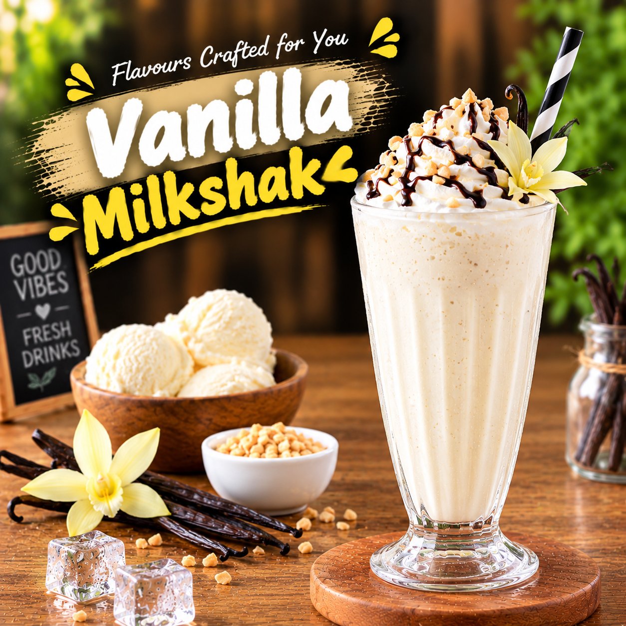 VANILLA MILKSHAKE (DRINK)
