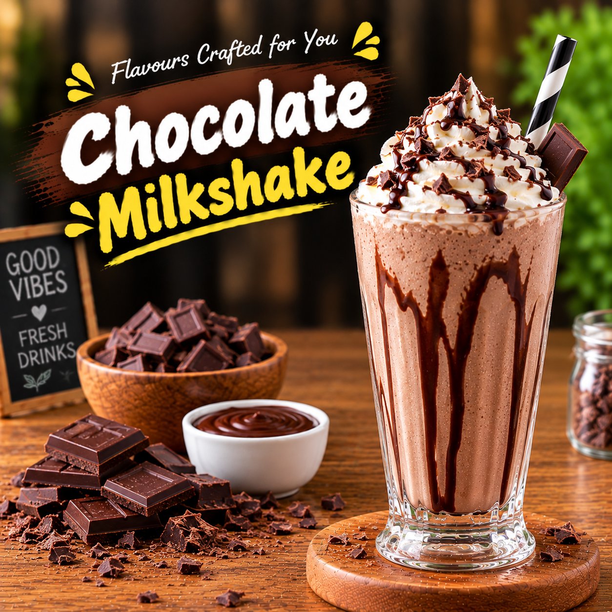CHOCOLATE MILKSHAKE (DRINK)