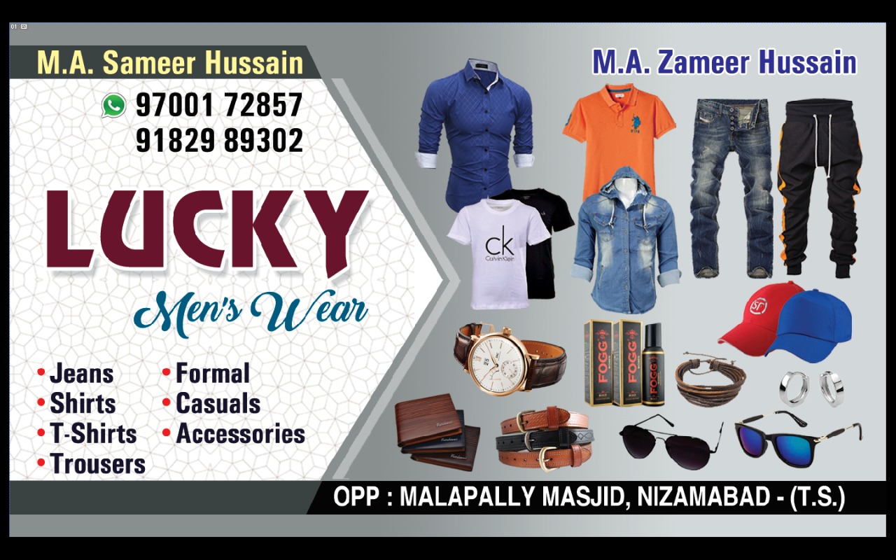 LUCKY MENS WEAR