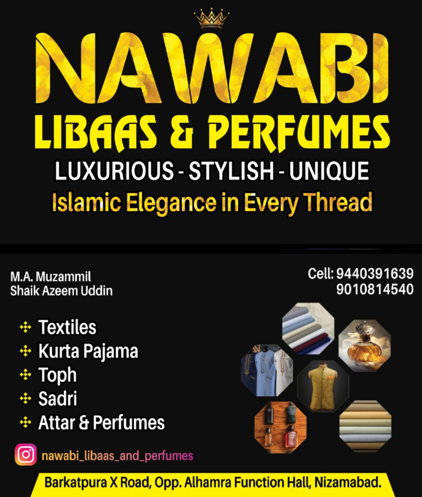 NAWABI LIBAAS & PERFUMES